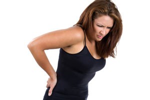 Lower back pain deep tissue massage