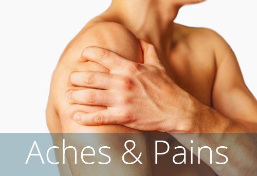 Sports massage treatment for aches and pains